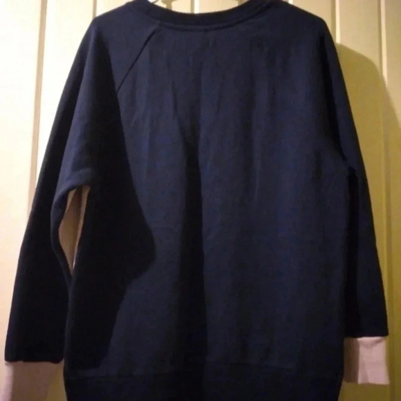VS PINK sweatshirt oversized X-small NWOT - Picture 3 of 4